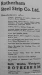 Rotherham Steel Strip Company (advert)